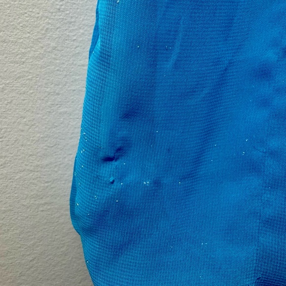 George Girls size 18M Blue Top with Bow Accent - Picture 2 of 4